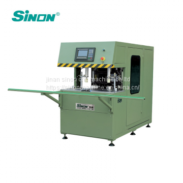 pvc plastic window profile CNC corner cleaning processing machine