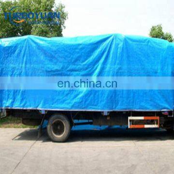 blue/white color uv resistant waterproof roof covering truck tarpaulin hdpe plastic poly tarp