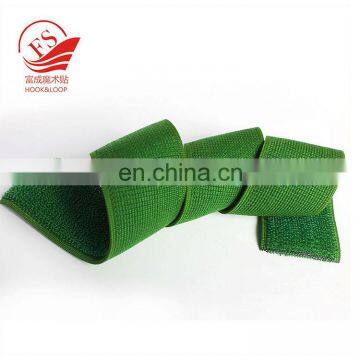 100% nylon customized soft elastic hook and loop band