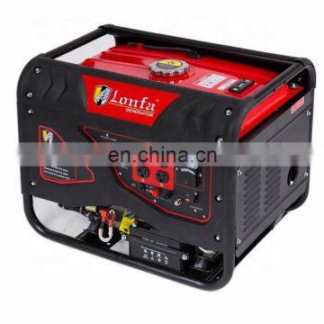 LONFA cam professional gasoline generator 168f-1 6.5hp