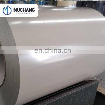 0.16mm-0.6mm high quality zinc metal ppgi white color sheet