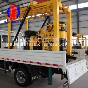 XYC-200 vehicle-mounted hydraulic core drilling rig