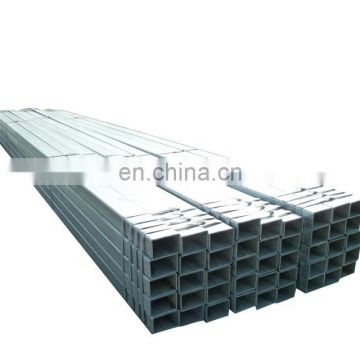 Galvanized Rectangular / Square Hollow Section, Steel Pipe with Any Length