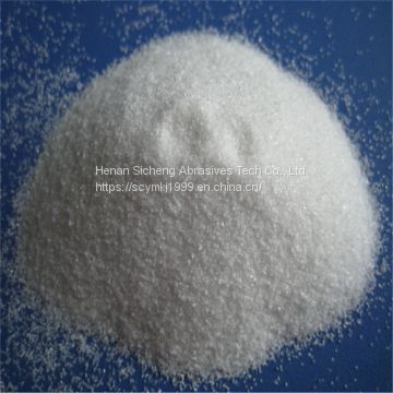 Price white fused alumina/white corundum sand for sandblasting purpose