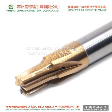 WTFTOOLS Manufacturer Precision Polishing Solid Carbide Forming Reamers photo-4