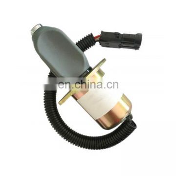 24V Shut Off Stop Solenoid 9073747 for CUMS Excavator R914