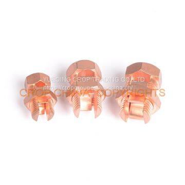 High Quality T/J Brass Split Bolt Connector for Wire Connecting