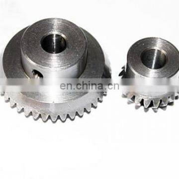 Steel Miniature Helical Gears OEM Machining Worm Spur Bevel Gear for Box photo-3