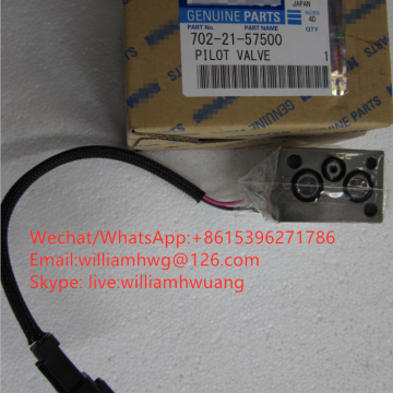 Komatsu Pilot Valve 702-21-57500 7022157500 Komatsu Solenoid Valve 702-21-57500