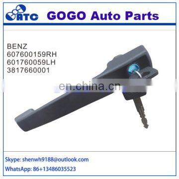 Low prices Good quality Truck Cab door handle w/keys FOR B ENZ OEM 607600159RH 601760059LH 3817660001