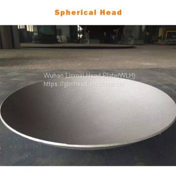 High quality Spherical metal Seal head LNG LPG cylinder tank head
