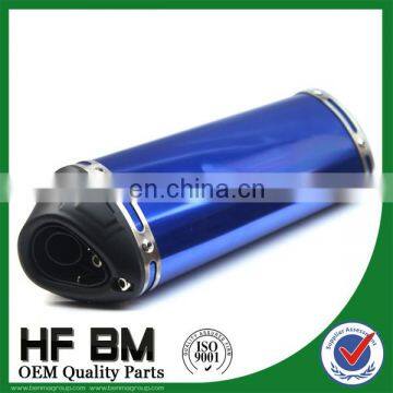 China factory directly sell 125cc, 150cc, 250cc used motorcycle exhaust, motorcycle exhaust muffler