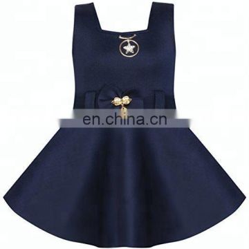 2019 Summer new design girls' dress sweater vest skirt