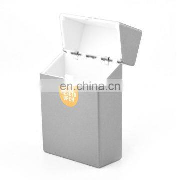 20 Cigarette Automatic Flip Cigarette Case Eco-friendly Acrylic Material Plastic Cigarette Case photo-4