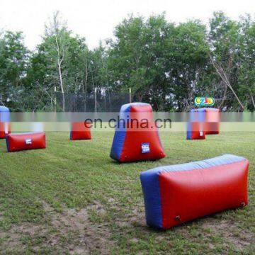 commercial inflatable paintball obstacle arena field barrier for sale