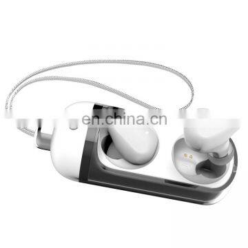 Hot selling unique earphone design bt 5.0 rotatable charging case mini tws earbuds