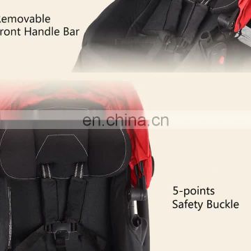 EN1888 babies strollers best qualities wagon stroller foldable  for two babies