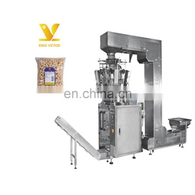 Automatic Cashew Nut Dried Fruits Food Unshell Groundnuts Sachet Bag Packing Machine