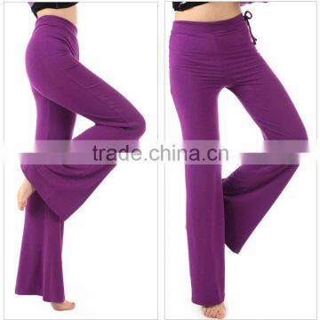 low minimum women breathable modal loose fit dance wear pants yoga pants