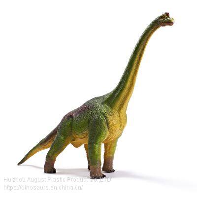 Educational Eco-Friendly PVC Simulation Model Brachiosaurus Mini Wild Animals Toy Set For Kids