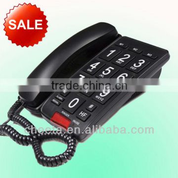 black big button telephone for eldly people