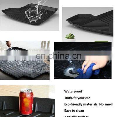 High Quality 3d Tpo Car Mat Trunk Mat Boot Liner Use for Toyota Wigo