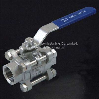 R409 3 Pieces Ball Valve