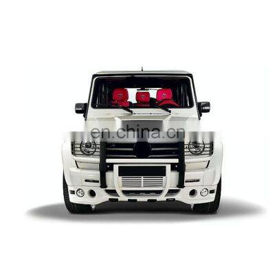 G class w463 HM style body kits for G350 G400 G500 G55 G63 body kits with front bumper rear bumper over fenders