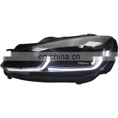 Upgrade led high configuration headlamp headlight for VW Volkswagen golf 7.5 head lamp head light 2018