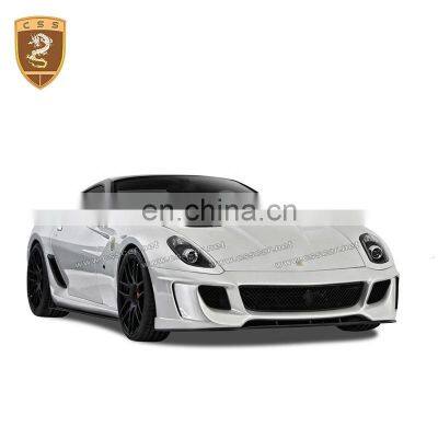 Car/auto modification accessories vors style side skirts extensions suppliers lip spoiler carbon materials for 599