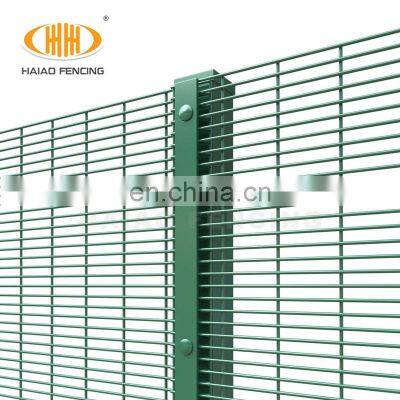 Green Color High Security 358 Anti Climb Fence