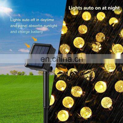 Waterproof Solar Powered Patio Lights Outdoor 2.5cm 1.8cm Ball Globe Led Bunch Lights photo-4
