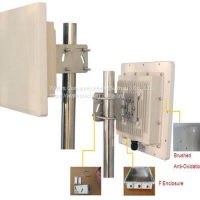 DRC-5159-19D17F Dual Polarization Enclosure Antenna  5GHz broadband Point to Point IP66 UV Protected