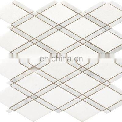 Hotel project tile Stone mosaic for swimmning pool wall decoration mosaic