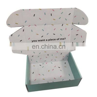 Quality Corrugated Gift Boxes Cheap Factory Prices Blotter Paper Packaging Boxes Art Paper UV Coating Varnishing Embossing