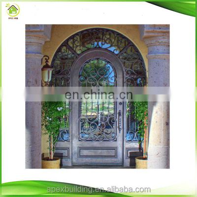 main door designs wrought iron single entry doors design