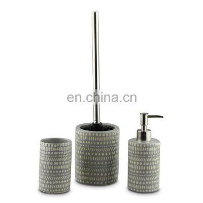 Home Decor Bath Set Bathroom Accessories and Bath Decoration Accessories Christmas Ceramic Bath Accessories for Home photo-2