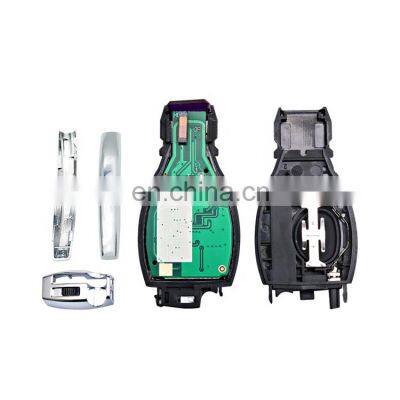 433 / 315 Mhz Keyless Go 3 Buttons Car Remote Smart Key Fob For Benz Mercedes BGA Car Key photo-2
