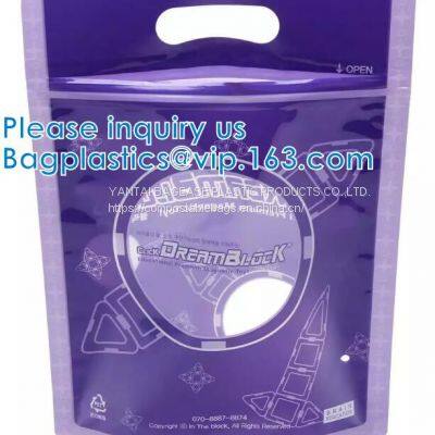 Slide Zipper Top Pouch Bags, Glossy, Matte, UV, Foil Stamping, Food Beverage Packaging, CMYK Pantone photo-4