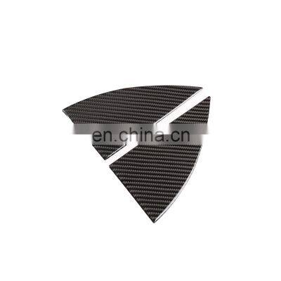 Auto Parts 15-20 for Toyota Tacoma A-pillar Interior Stickers Real Carbon Fiber (soft) 2-piece Set