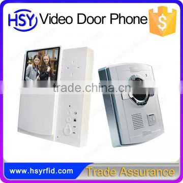 4inch TFT screen wiring video door phone monitor for apartment