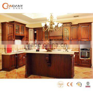 import new luxury european style solid wood kitchen cabinet,luxury kitchen cabinet