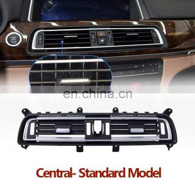 Original Full Chrome Console Heater Vent Outlet Grille Replacement For BMW 7 Series F01 F02 730 735 740 64229112151