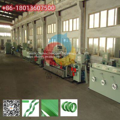 250kg / h PP packing belt production line / Pet packing belt manufacturing extruder