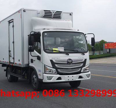 HOT SALE! FOTON AUMARK Cummins 141hp Diesel Cold Van Box Vehicle for Sale photo-3