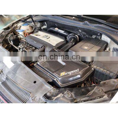 High Efficiency Car Engine Replacement Dry Carbon Fiber Air Intake For VOLKSWAGEN EA888 Mk6 Gti 2.0T photo-4