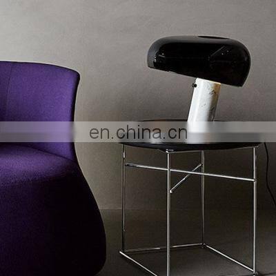 Modern Marble Table Lamp Black Table Lighting LED White Desk Lamp photo-5