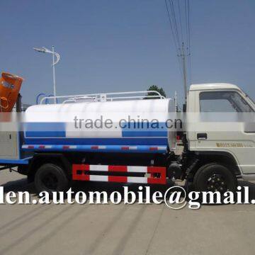 Hot! FOTON 4*2 street water sprinkler truck/ chemical spraying truck