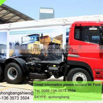 6x4 red color 388hp Nissan tow tractor tow truck 0086-13635733504