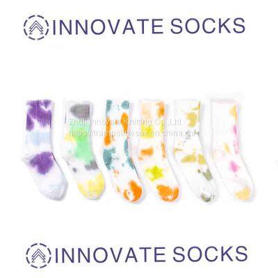 Tie Dye/Digital Imprinted Socks